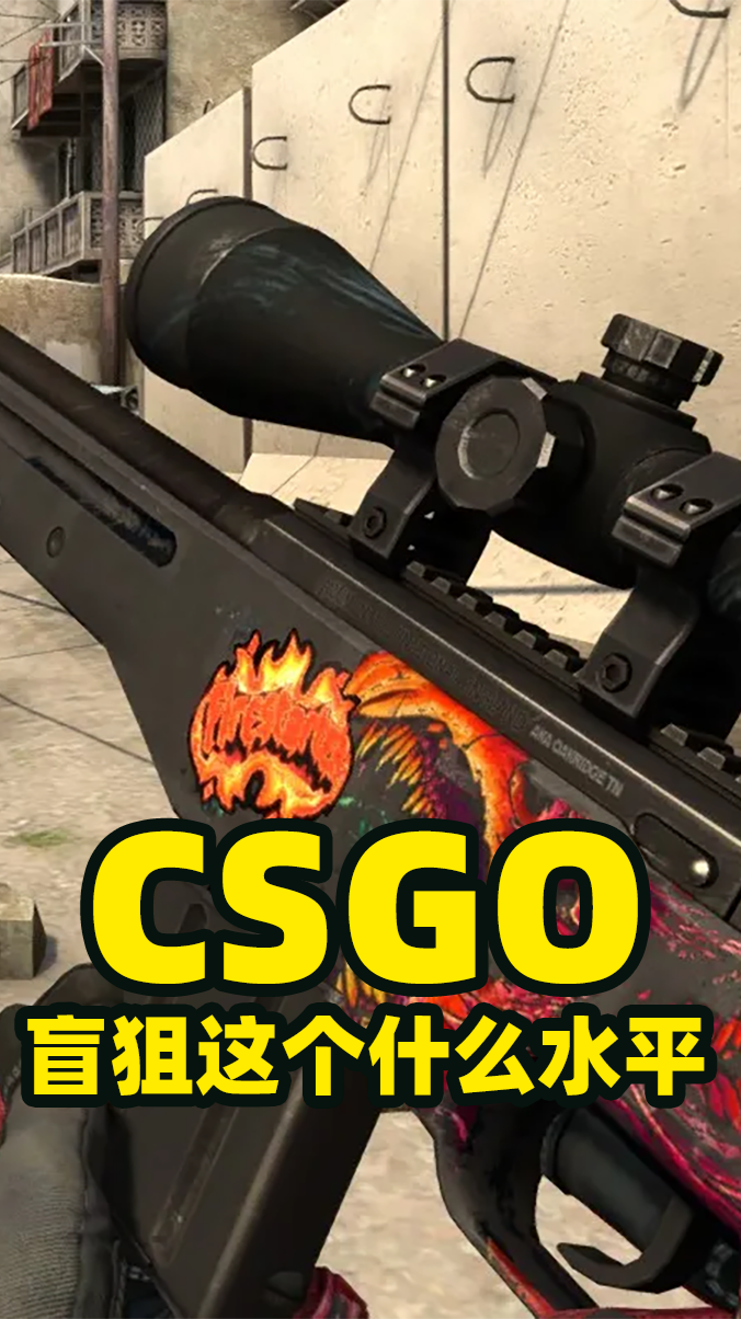 csgo白银时刻#csgo盲狙这个是什么水平