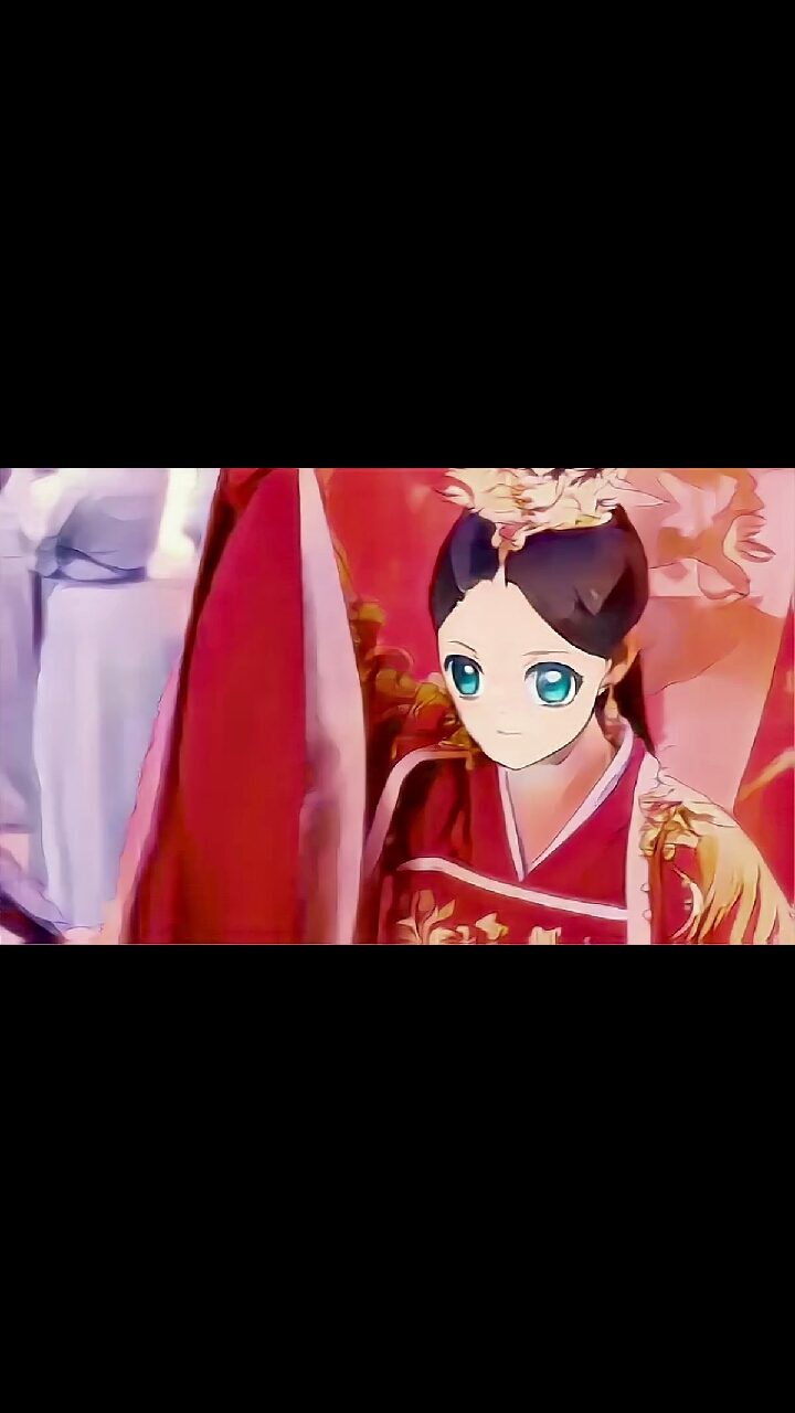 一键动漫#掀起你的盖头来,新娘子自己掀开红盖头,真豪迈