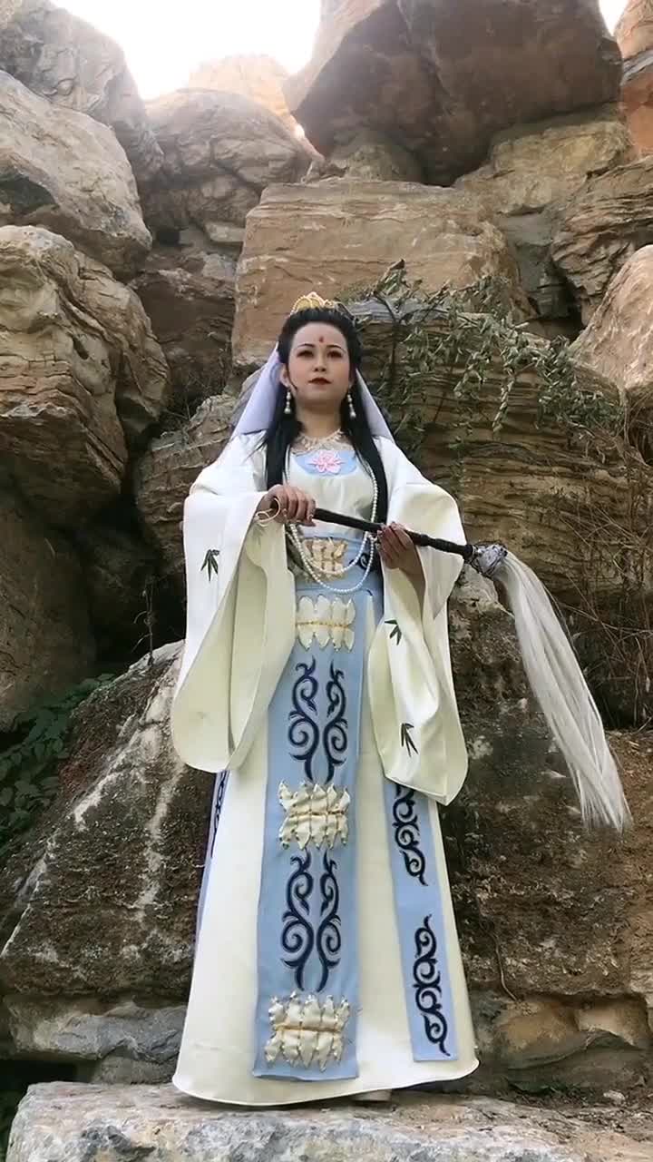 cos西游记的观音菩萨,够还原吗