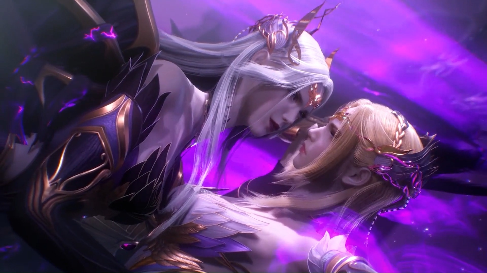 光明与黑暗抗衡,对立却永不分离 #暗黑千仞雪 #斗罗大陆-度小视