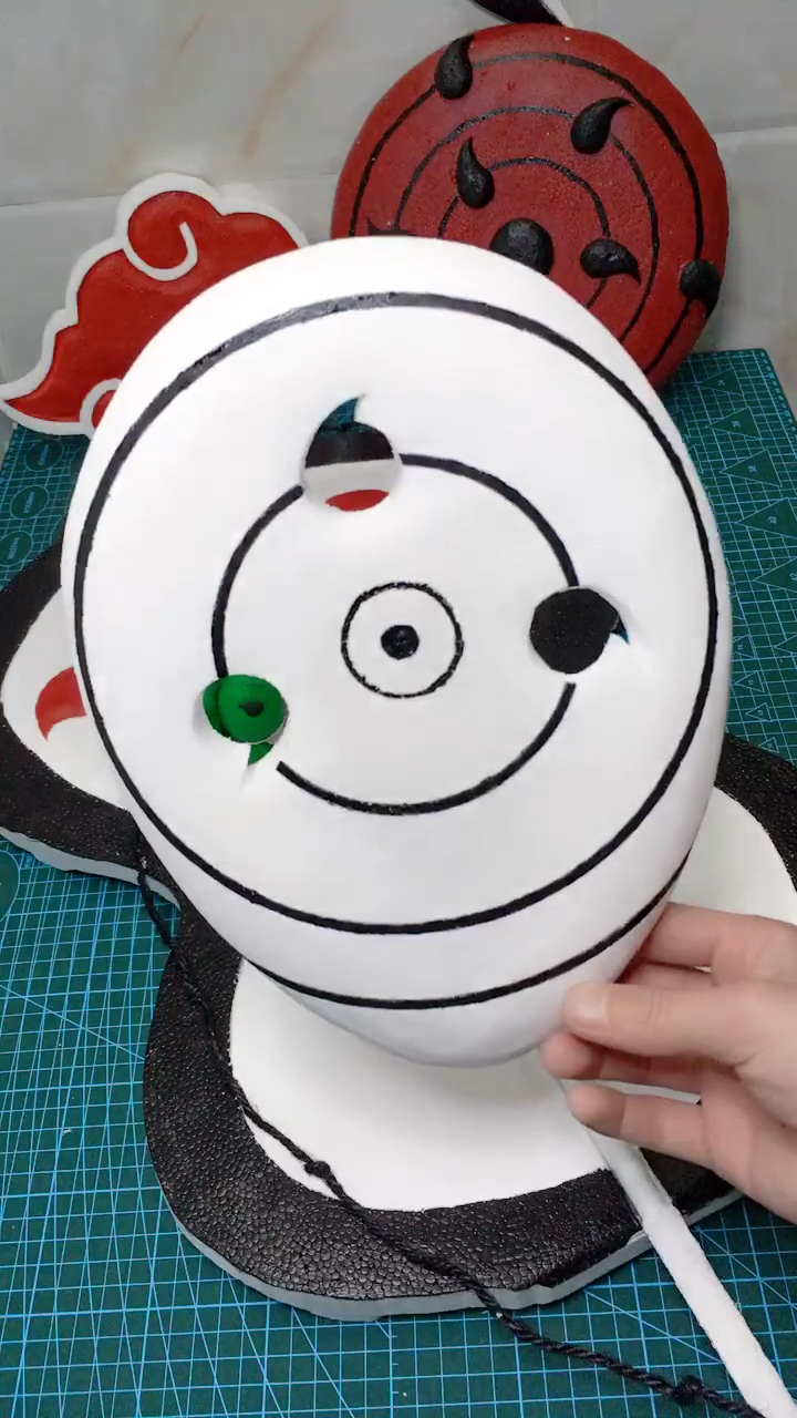 火影忍者带土轮回眼三勾玉面具