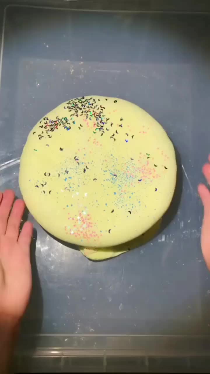 解压冰山泥,戳起来好解压,简直不要太好玩