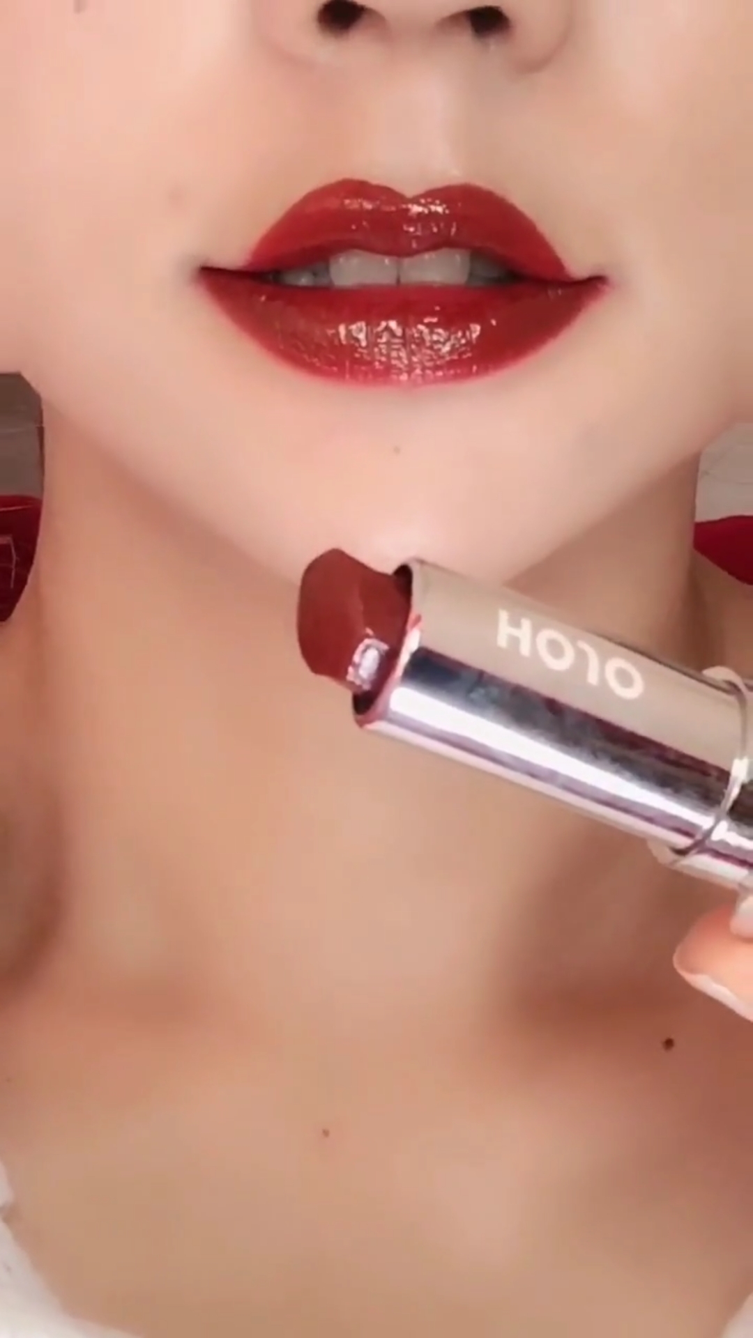 小姐姐#最黑的口红,涂出来你就是最白的