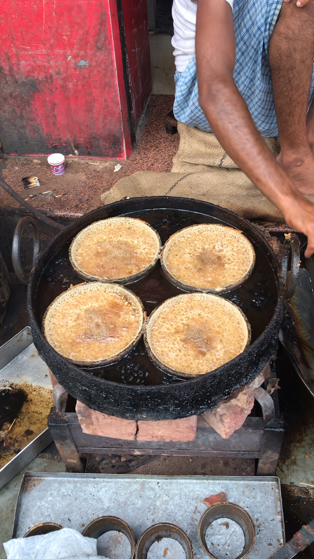 印度老油炸蜂窝饼