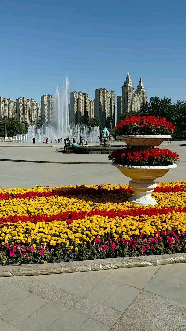 秋季的牧野广场