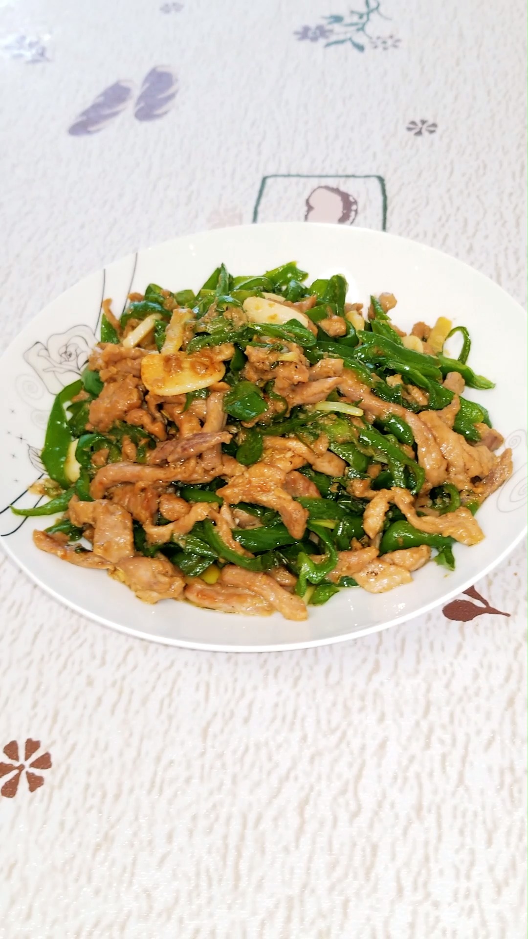 秀出我的家乡味#家常版青椒肉丝,简单营养又好吃