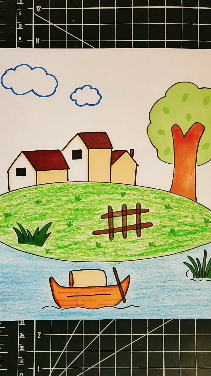 简笔画#春天最开心的就是春游了,你准备去哪?