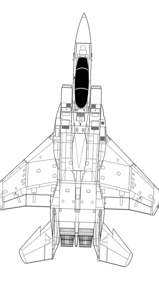 纸飞机用一张a4纸折f15战斗机