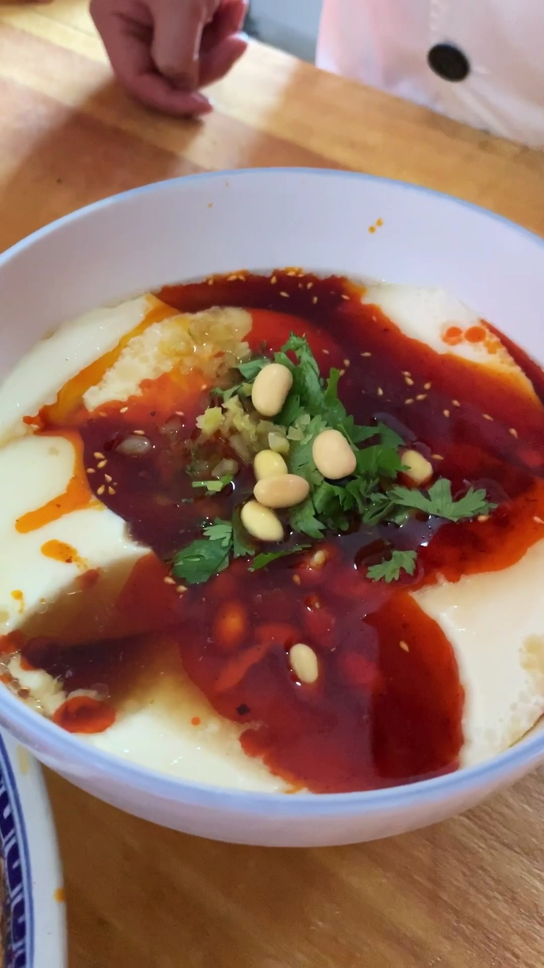 家乡特色美食#陕西咸豆腐脑pk广东甜豆腐脑!