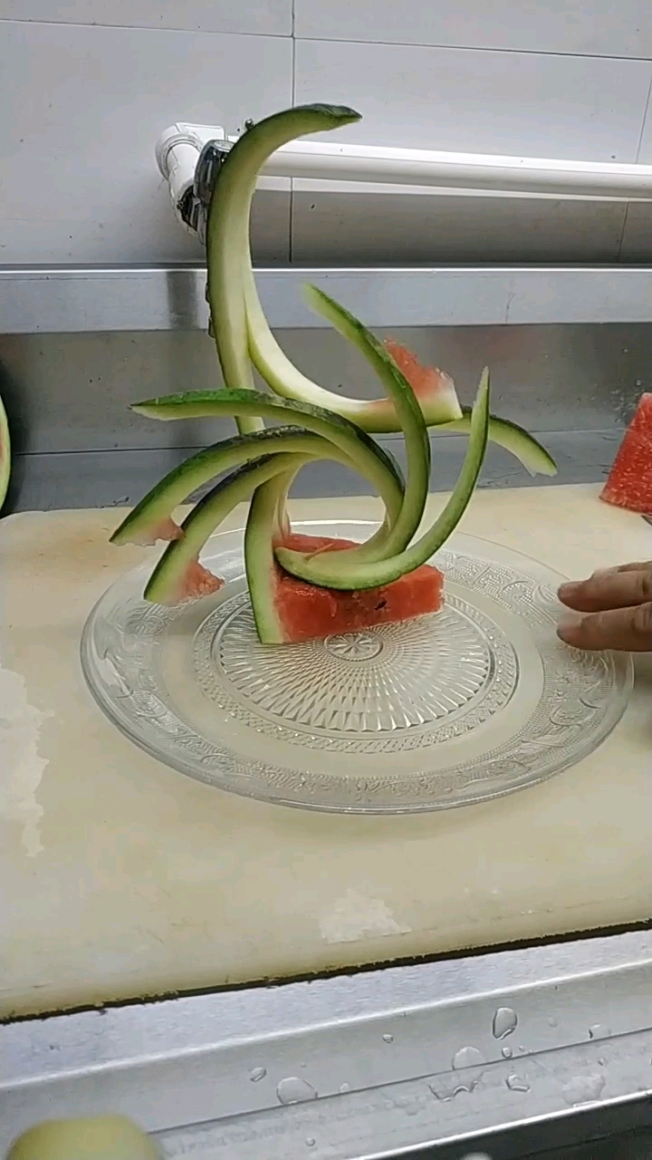 西瓜拉花教程来了!