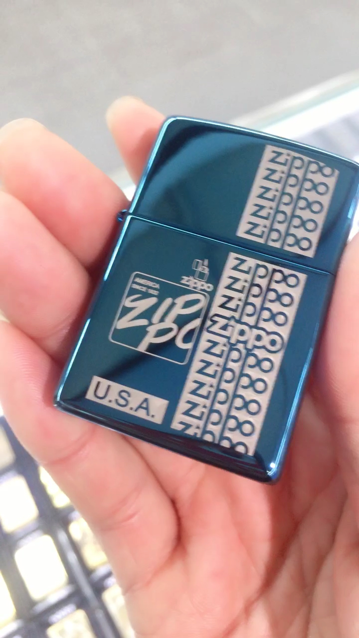 蓝冰,zippo标志,11年老机子