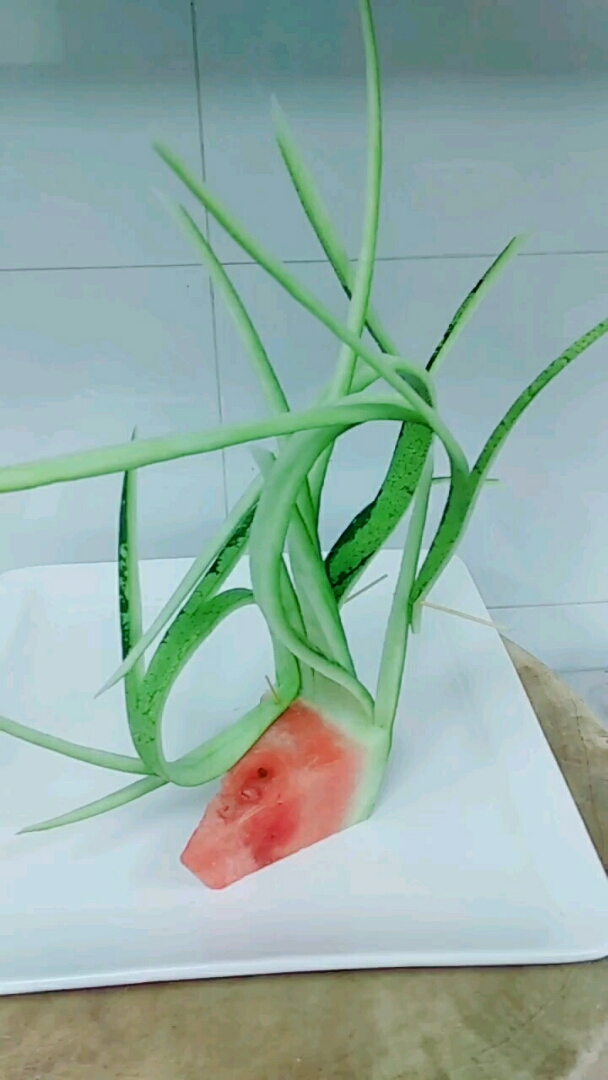 西瓜皮草花教程《二》喜欢的给个赞