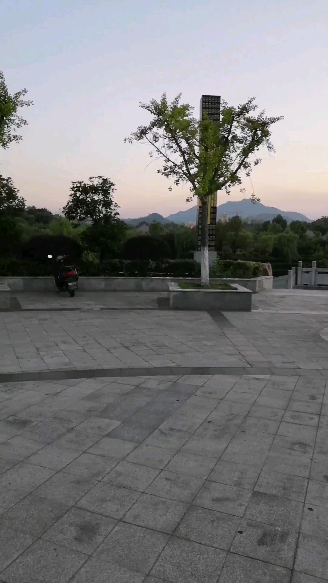 霍山文峰公园一角