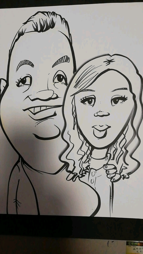 教你看照片画线稿