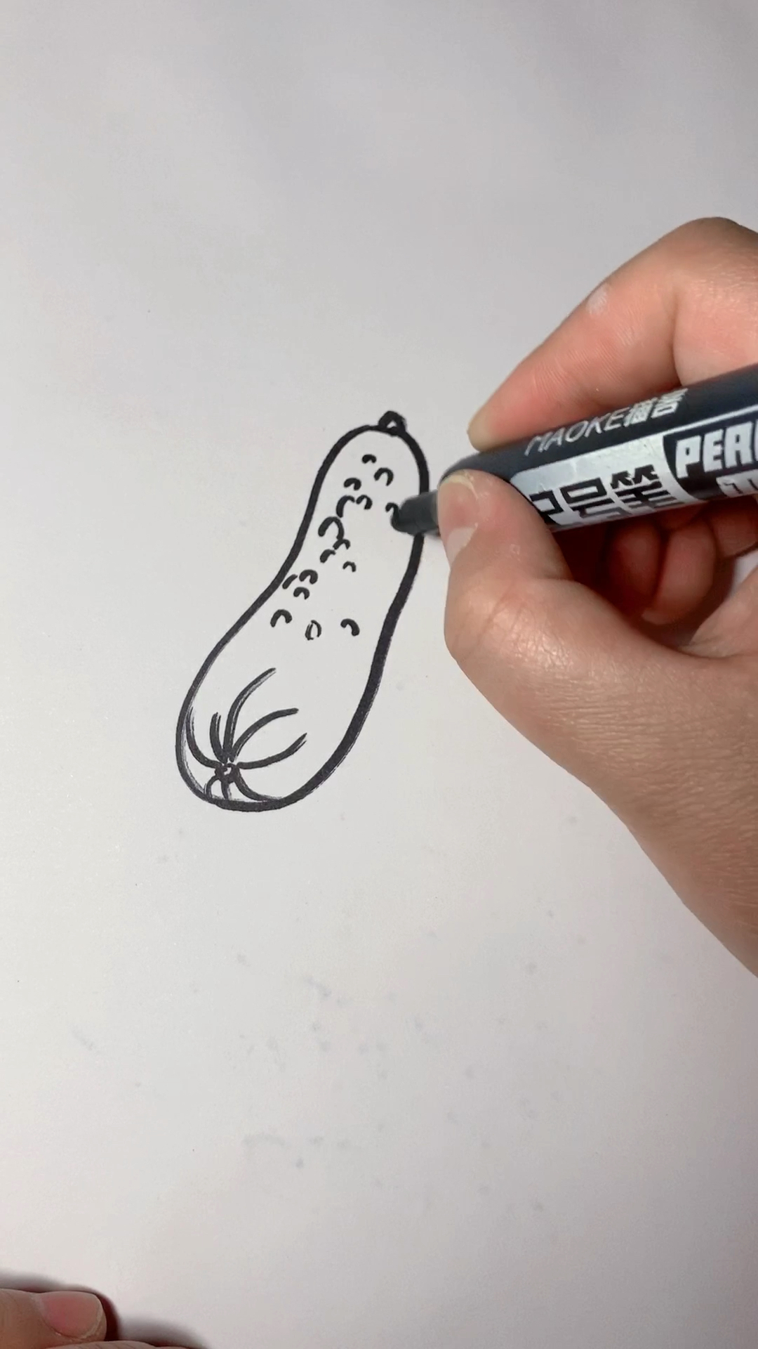 简笔画##简笔画 黄瓜 【不要垂头丧气,即使失去一切,明天仍在你凳手