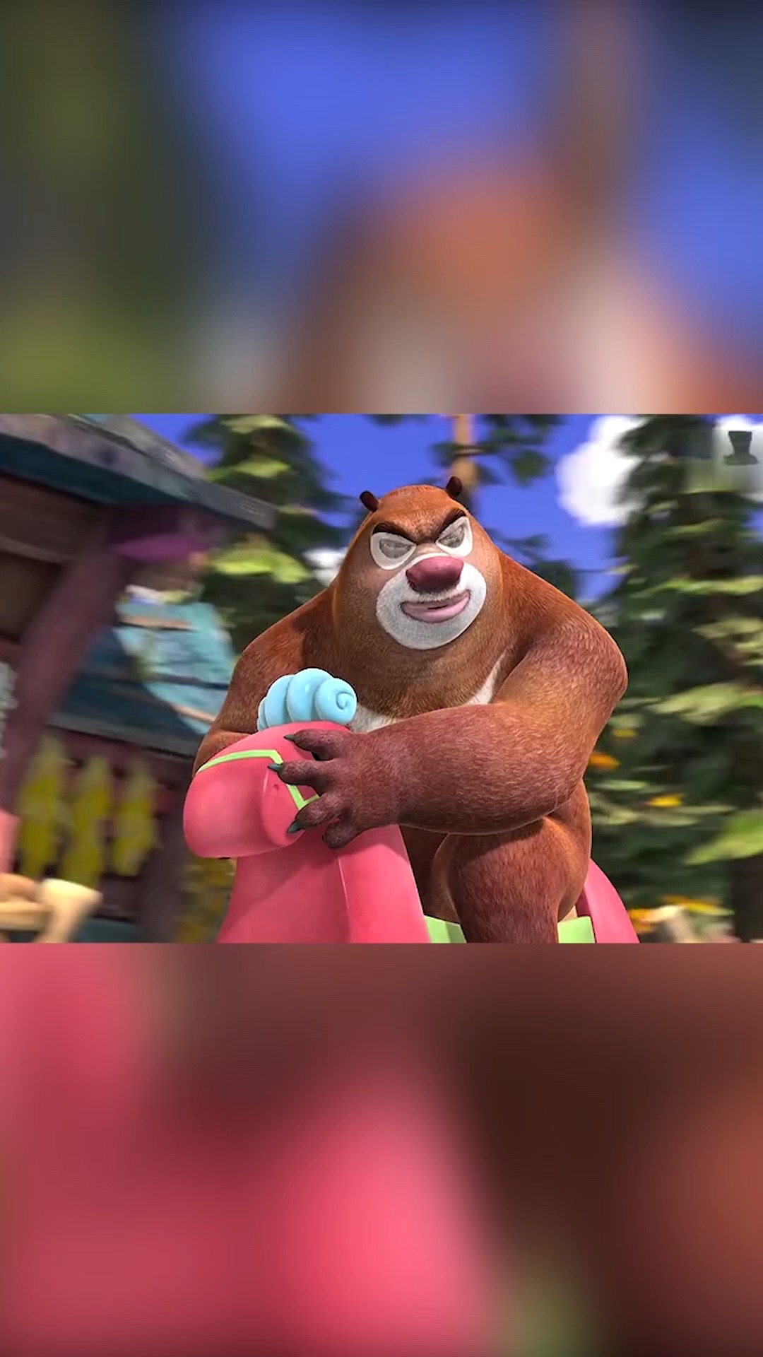 熊大和熊二真像没长大的孩子