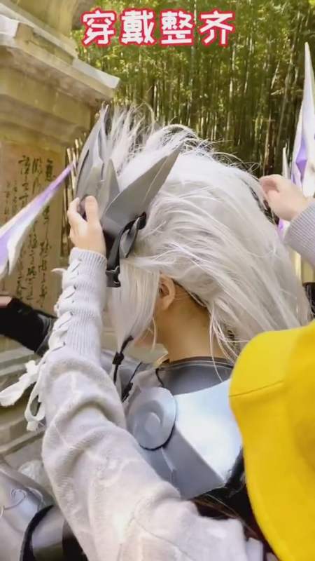 王者荣耀热门#王者荣耀马超cosplay拍摄教程v,坐好等夸!