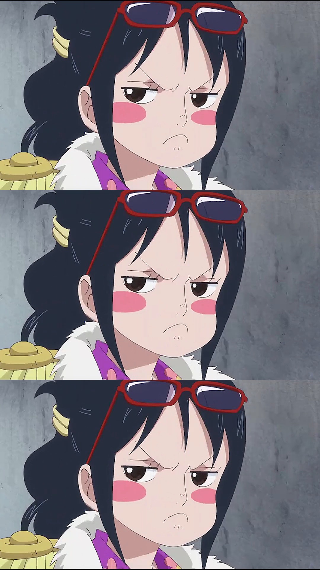 动漫#达斯琪生气地瞪斯摩格