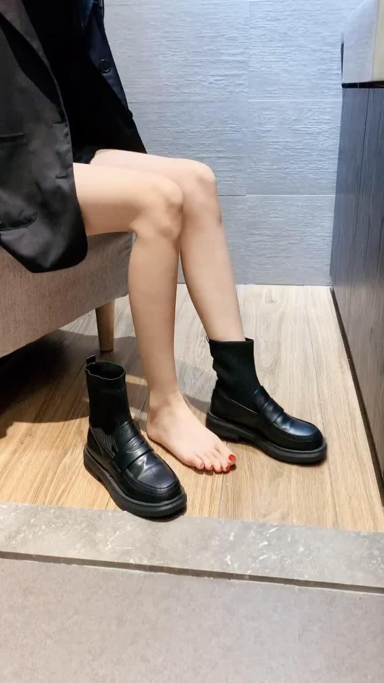 穿脱超级方便的小单鞋袜靴!