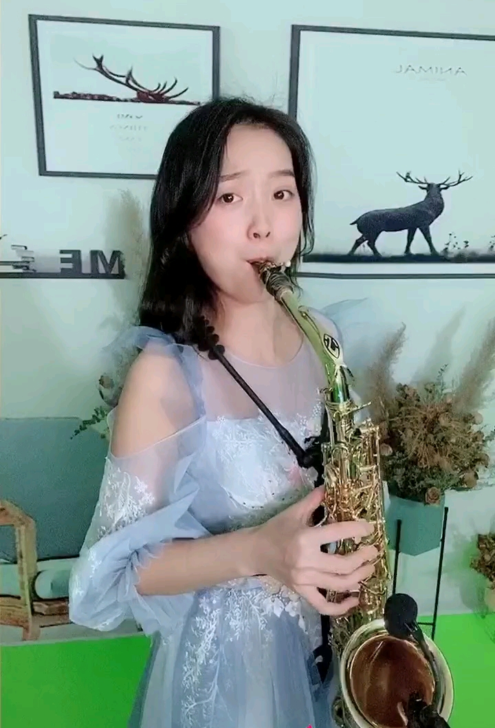 北国之春,春晓萨克斯现场演凑