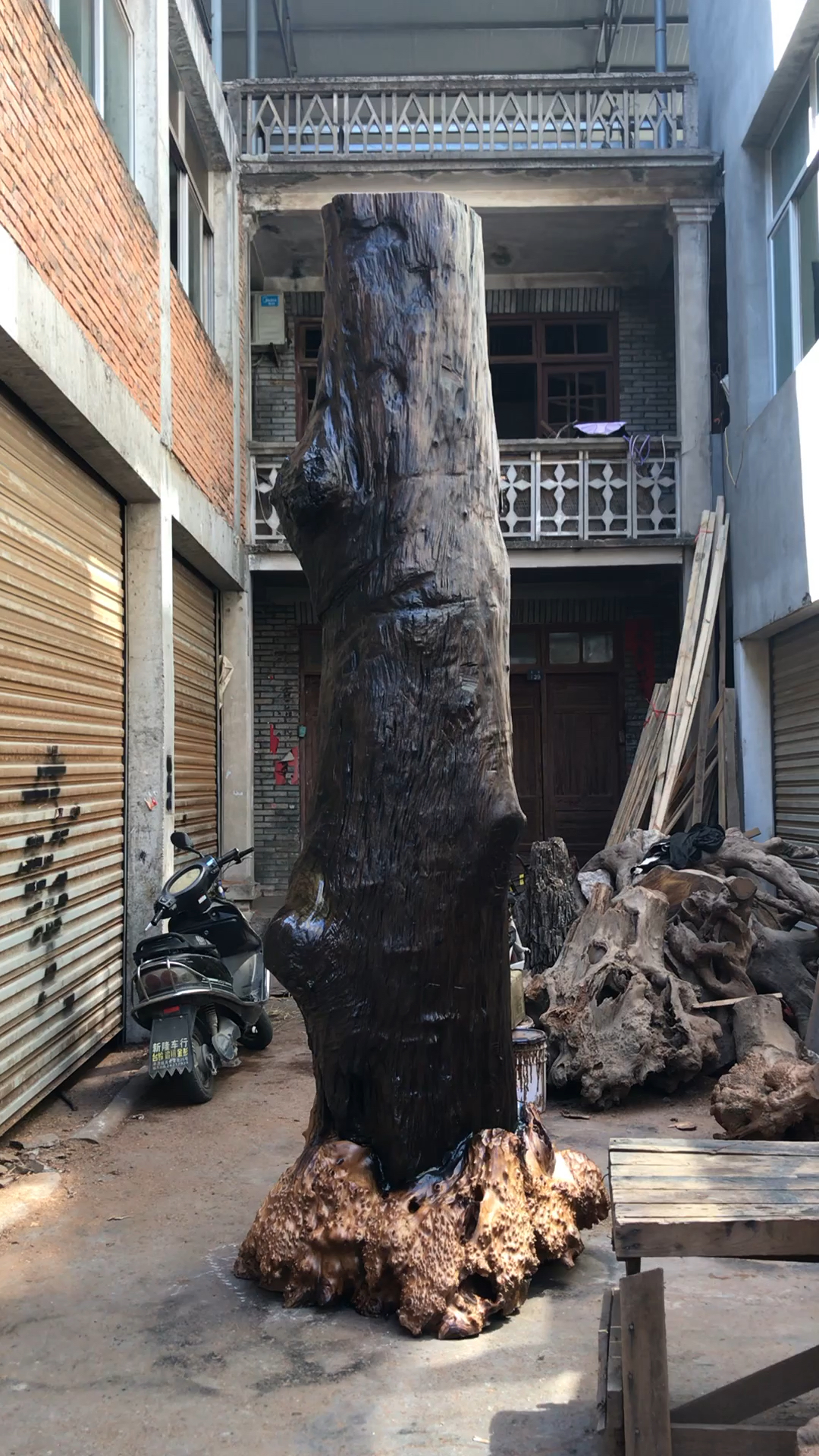 全网最霸气的风水柱?见者风生水起?