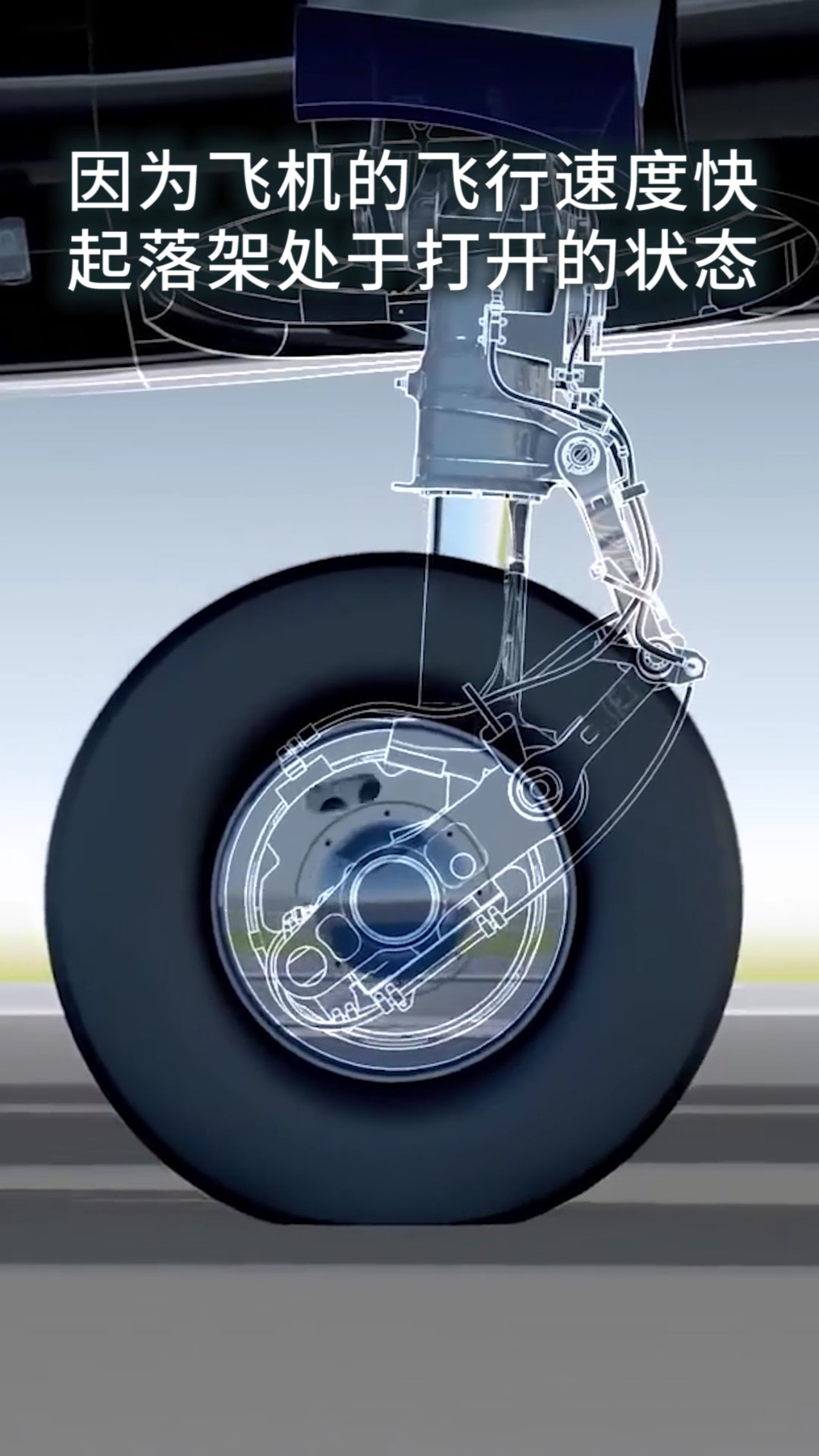 飞机起飞后起落架为什么要收起来?-度小视
