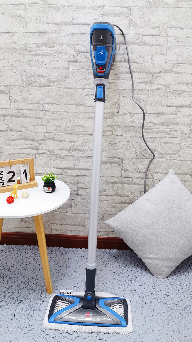 居家好物#必胜蒸汽拖把,一台能轻松搞定顽固污渍的拖把-度小视