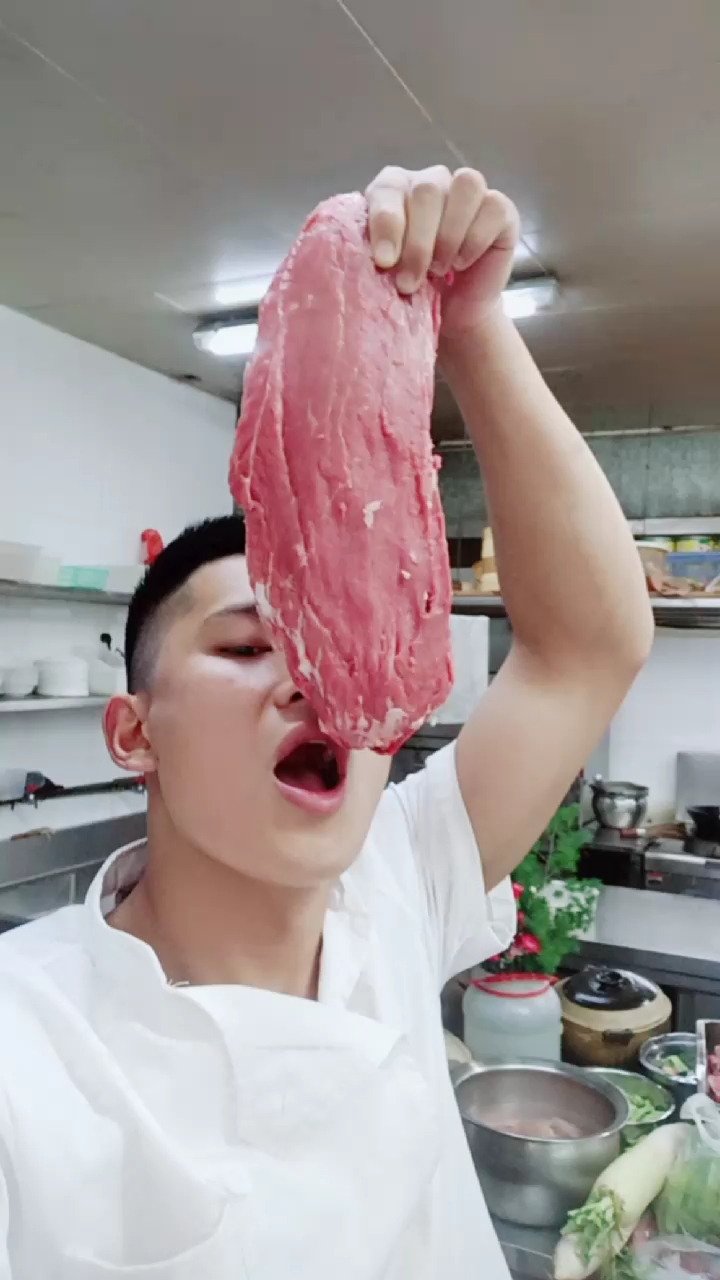 咱也生吃一回牛肉