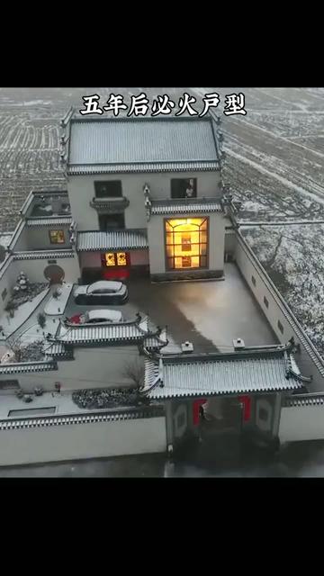 中式庭院#四合院#砖雕#最美农村别墅#中式别墅设计#别墅设计#影壁墙