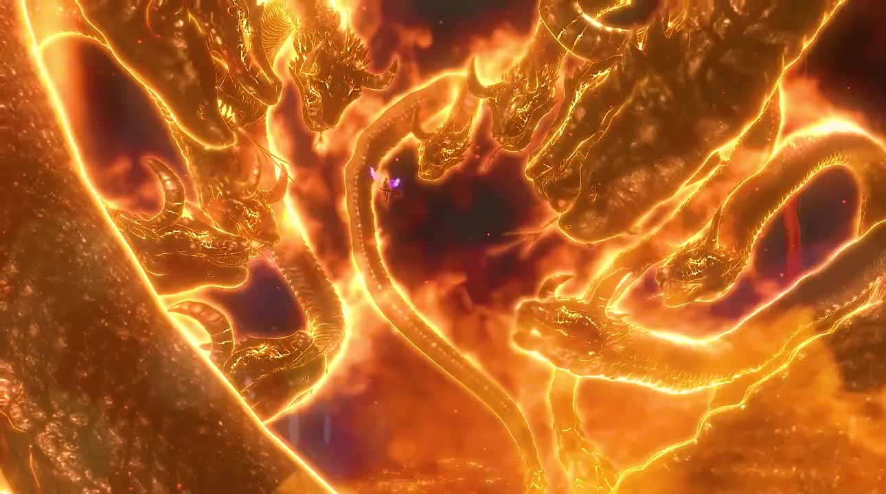 动漫#火灵蛇:打不过你,我还不能欺负弱的吗?青鳞:宠物来了!