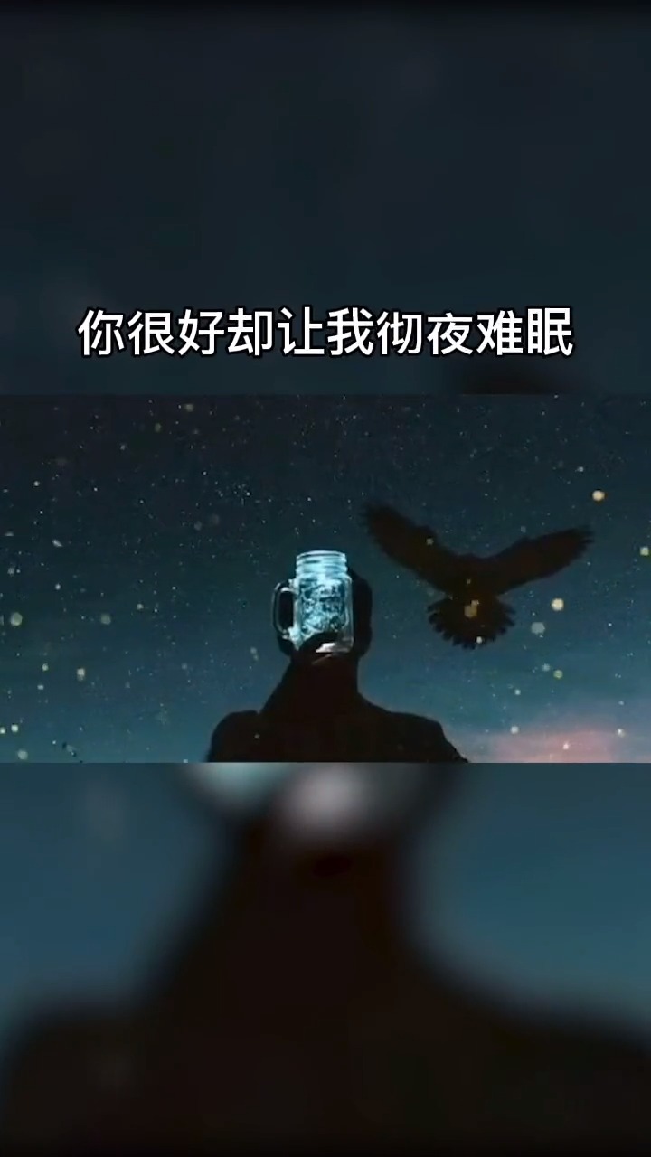 酒让我安然入睡,你让我彻夜难眠!