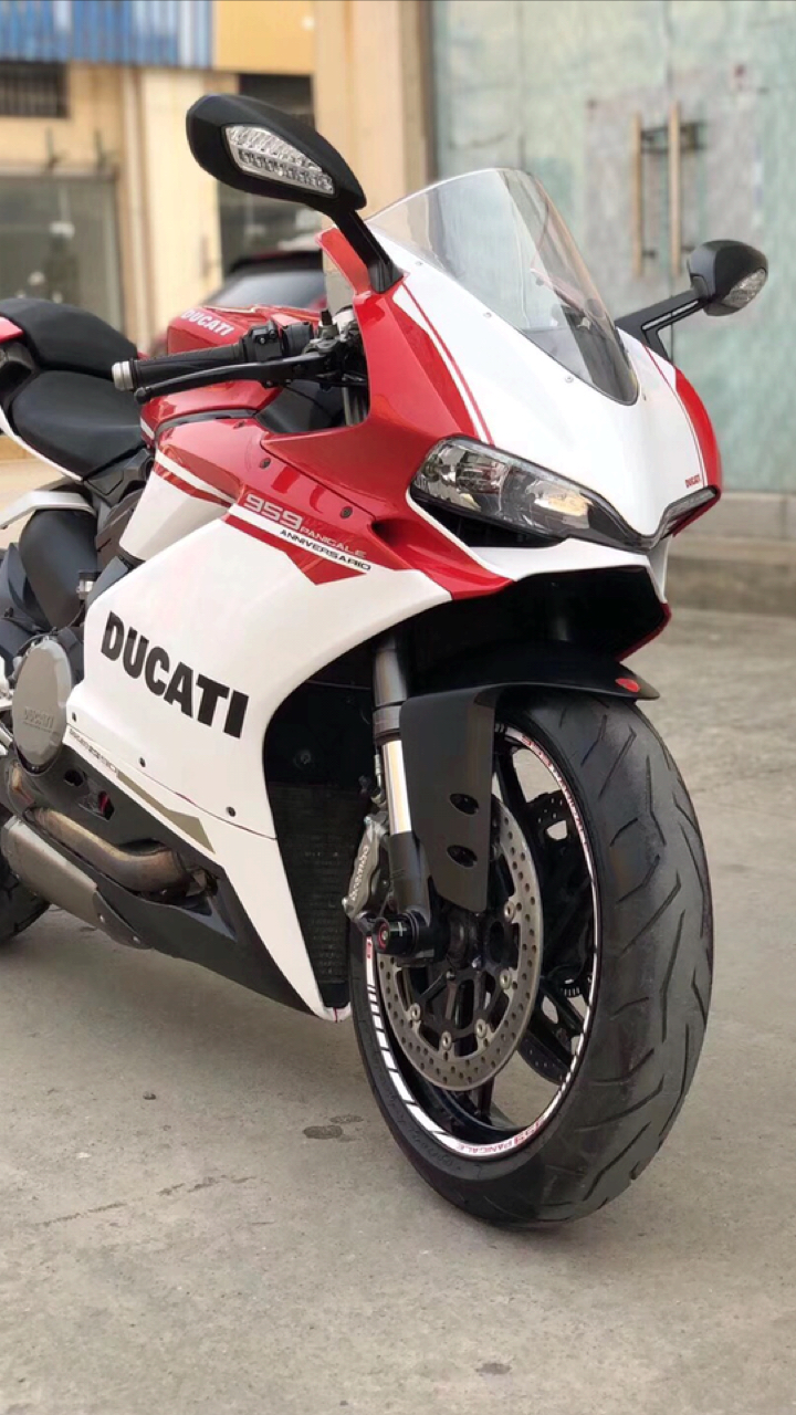 2017年杜卡迪959(大茂)摩托中的法拉利,完美无瑕,车友可关注个性签名