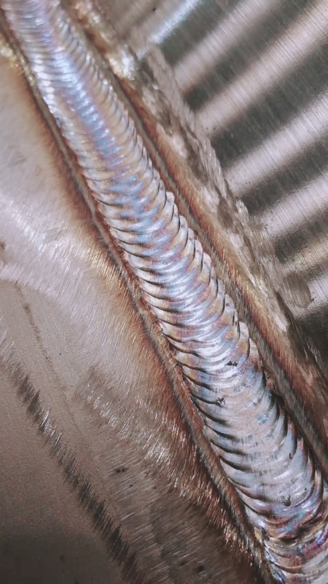 焊接#这焊缝漂亮吧?