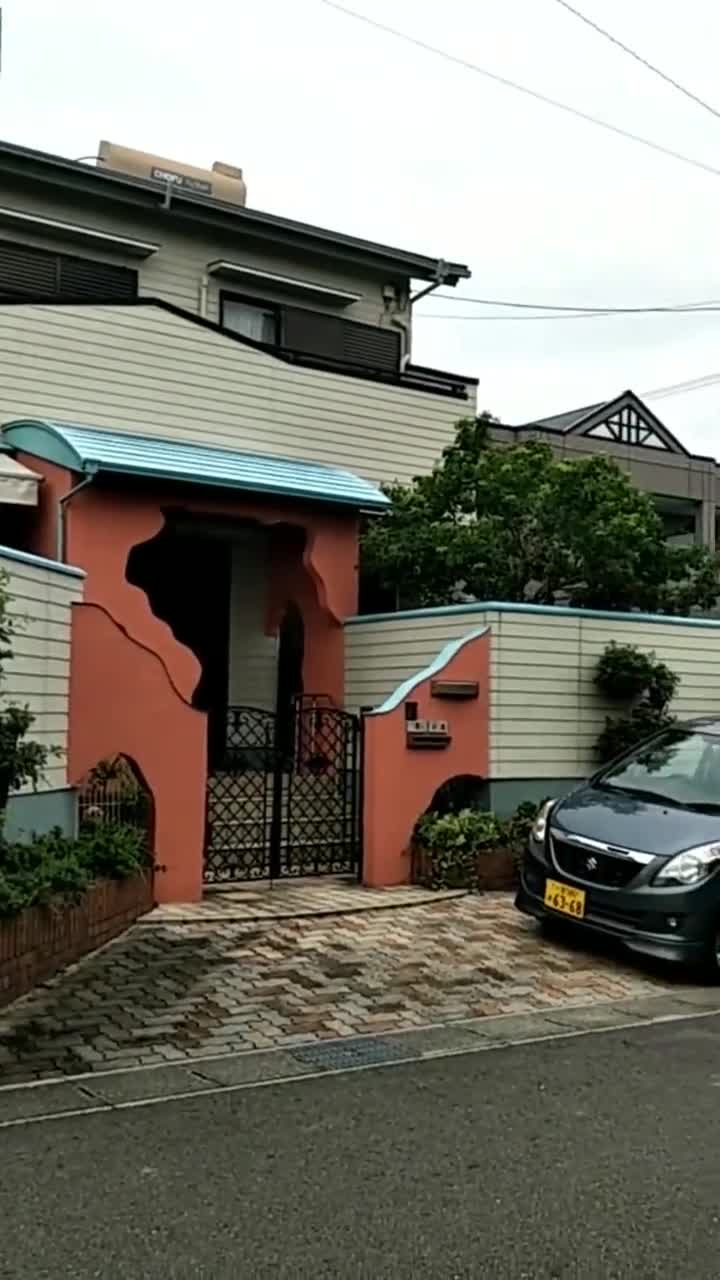 日本有钱人家的房子,看外围的设计,就知道不简单!