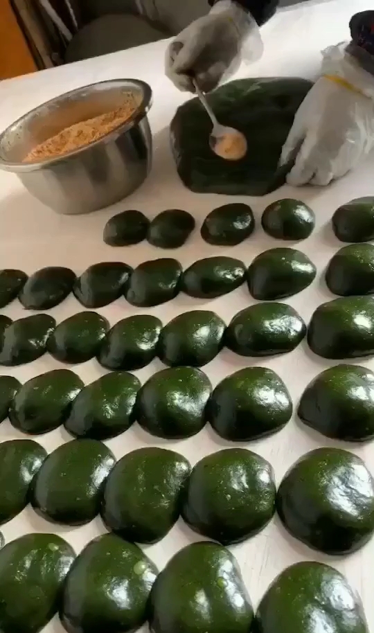 清明稞原来这样包的