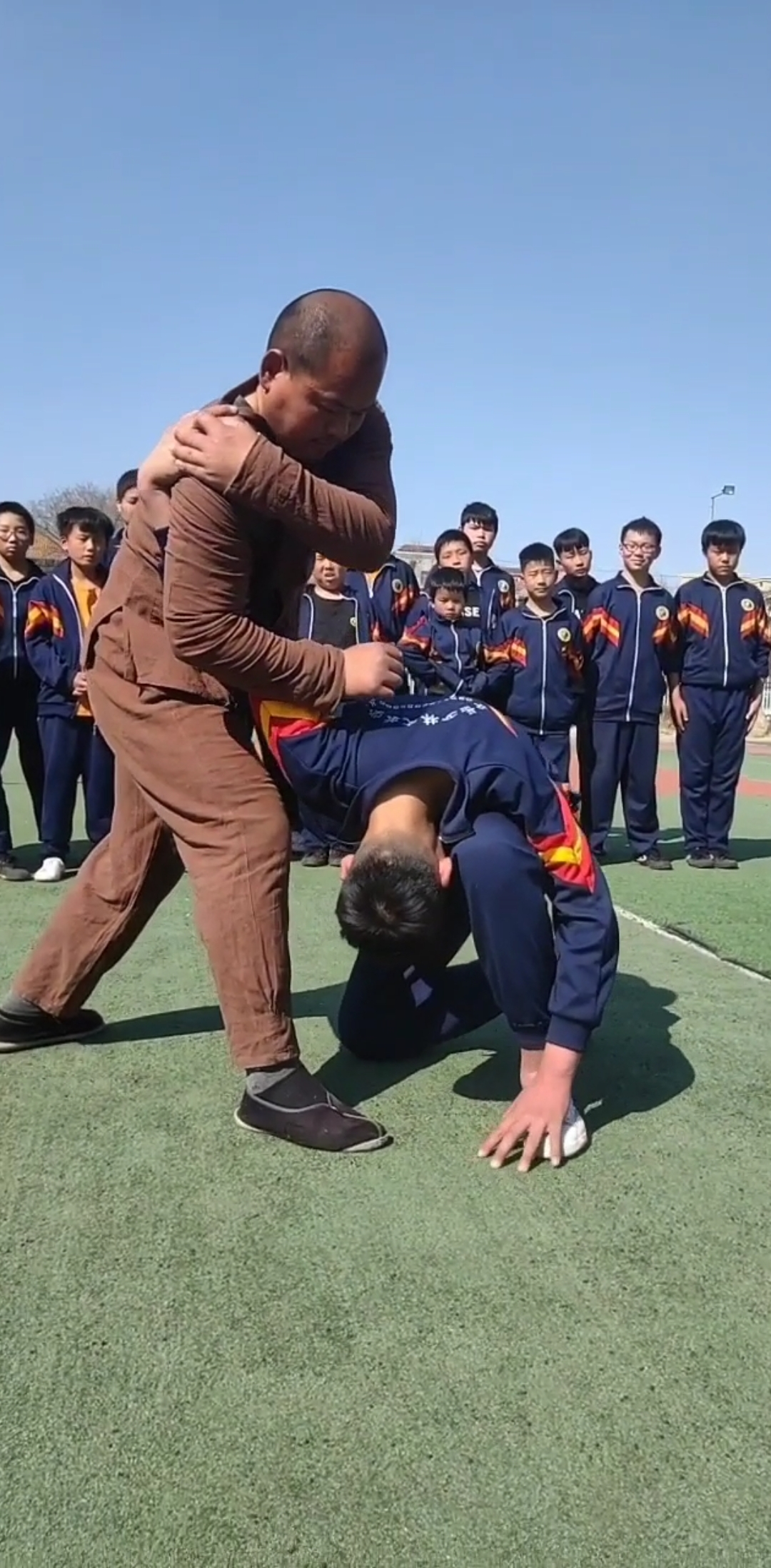 防身有术#少林武僧教擒拿手