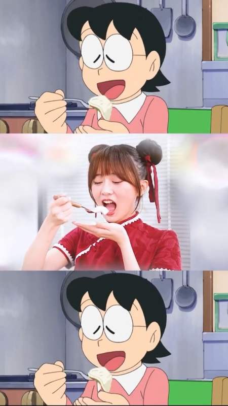 哆啦a梦里的年糕披萨,动漫还原的食物是真的好吃!-度小视