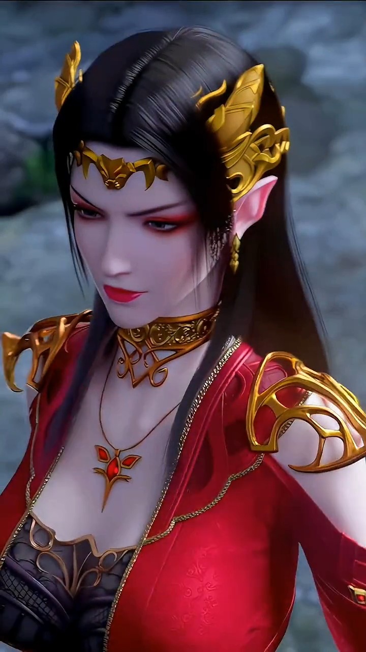 美杜莎女王的霸气,估计也只有火火能顶得住了 #国漫女神 #斗破苍穹