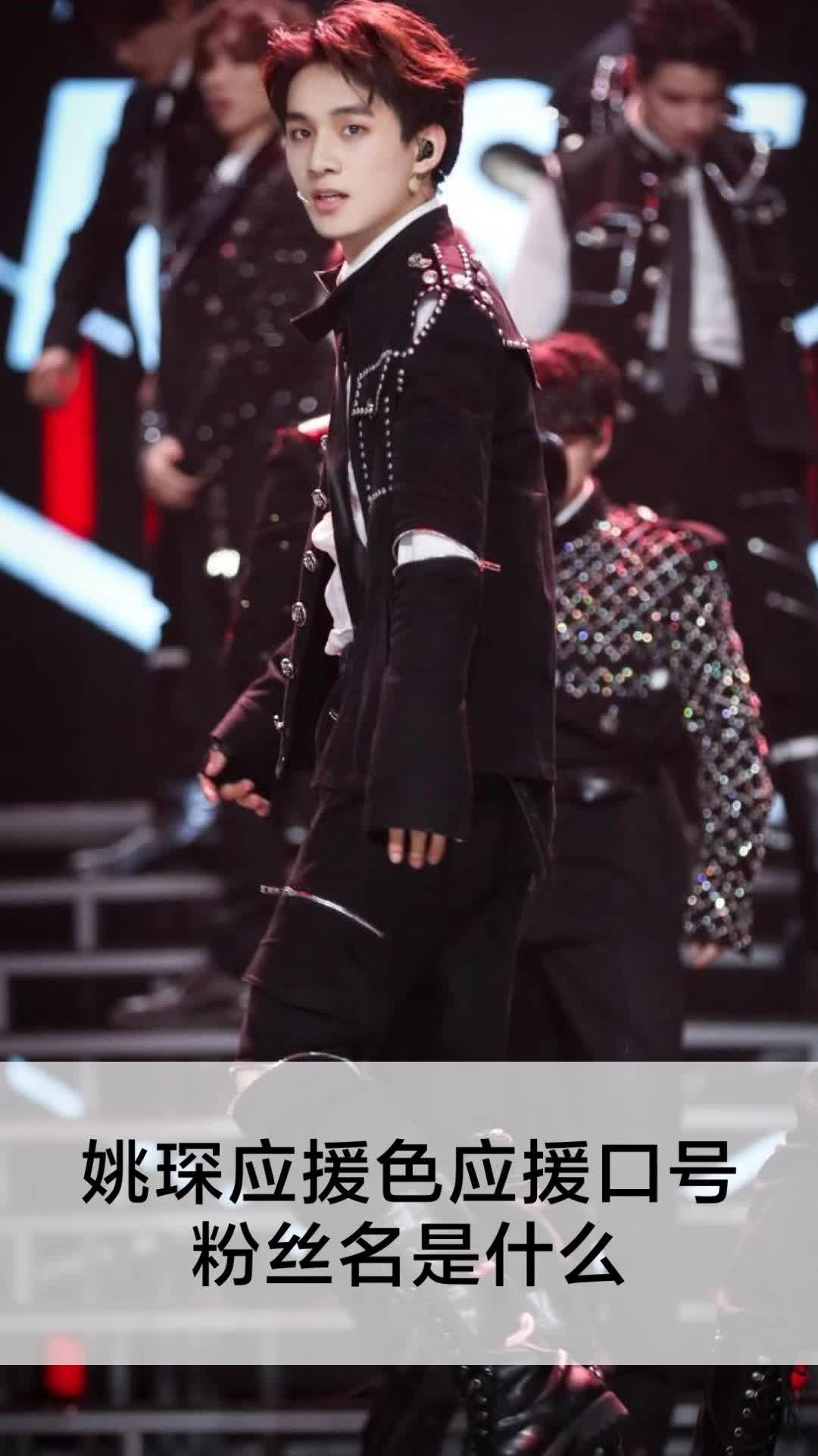 姚琛应援色应援口号粉丝名是什么