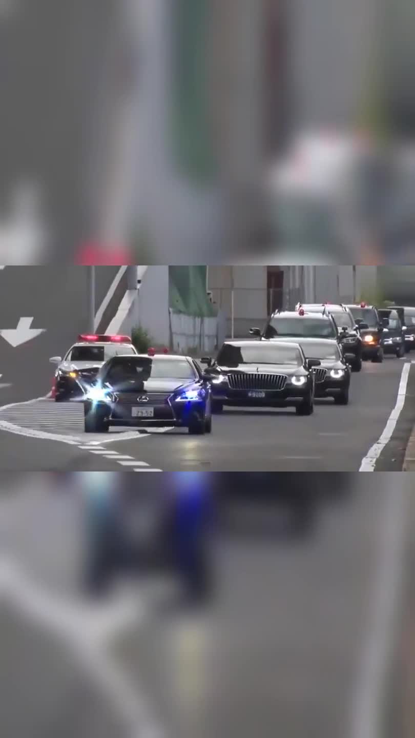 突然发现在日本参加g20峰会的车队开的是国产红旗和北京bj90