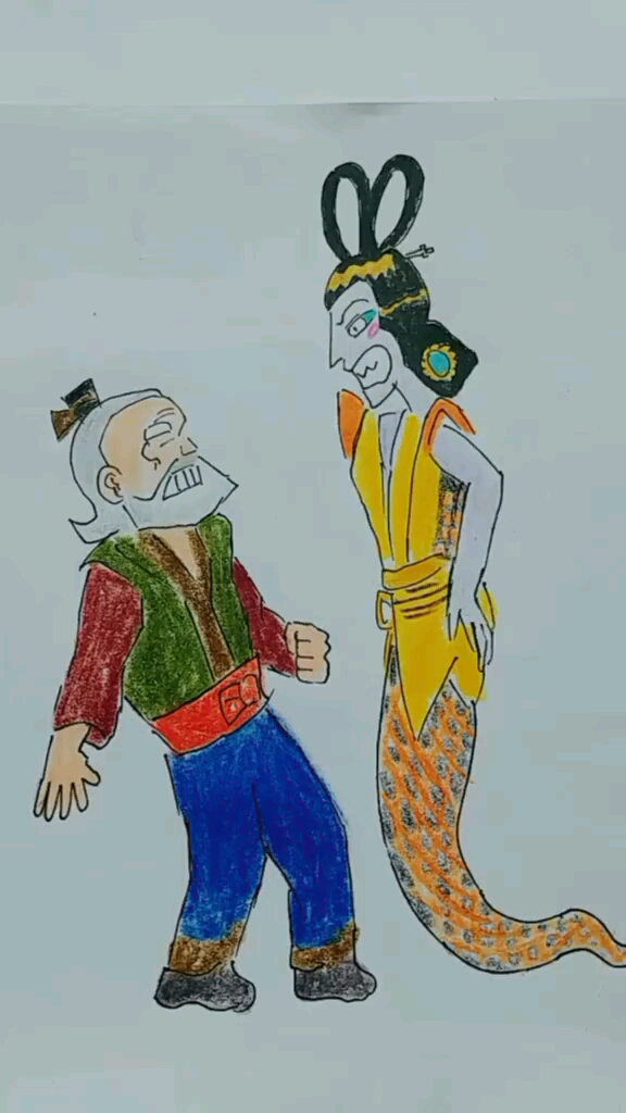 妖精想对爷爷做神马?