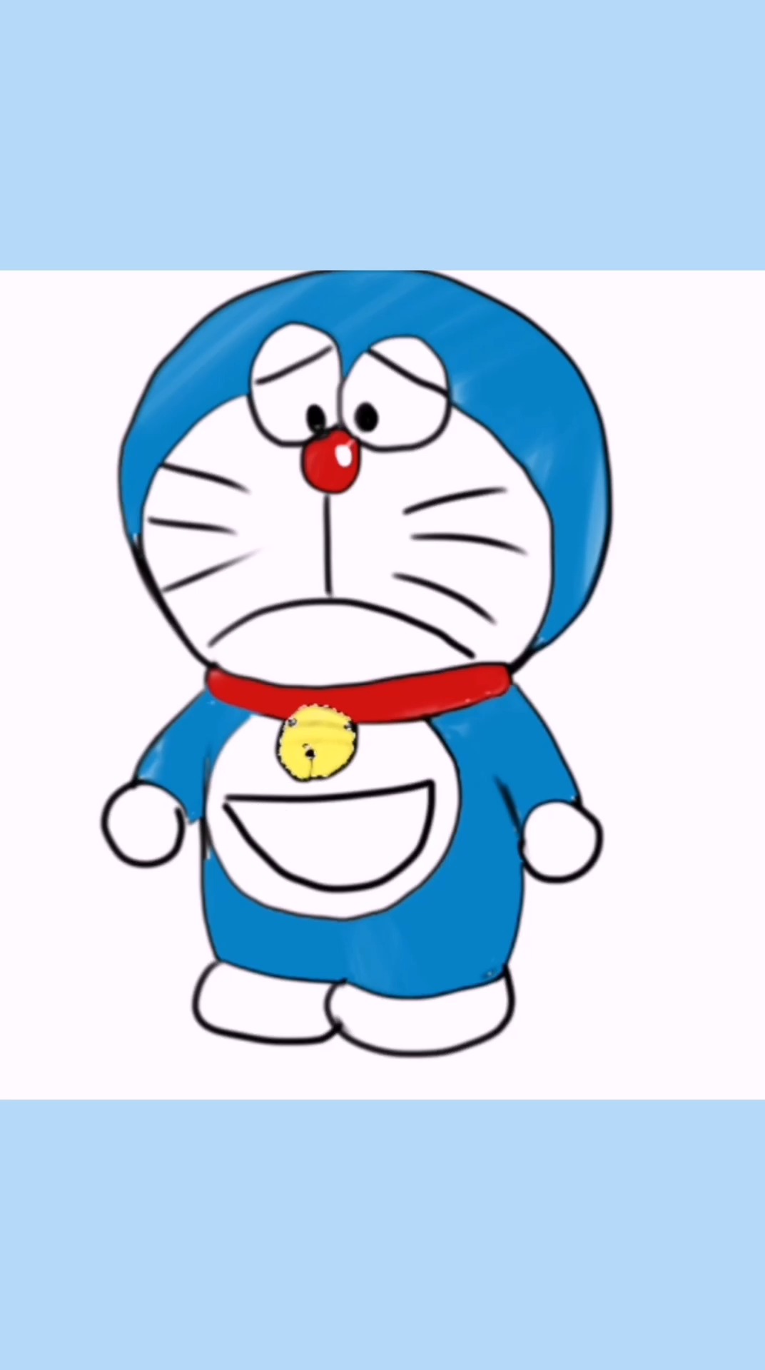 受委屈的哆啦a梦,可能铜锣烧没了