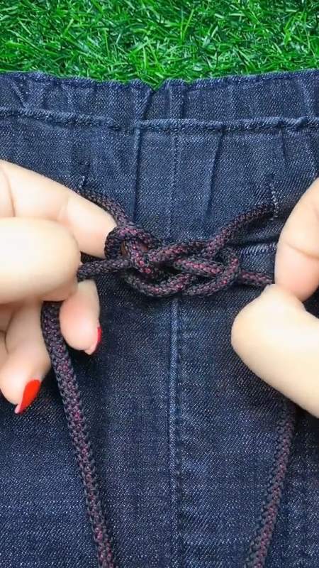 针线活漏腰的季节裤带这样系腰缠万贯