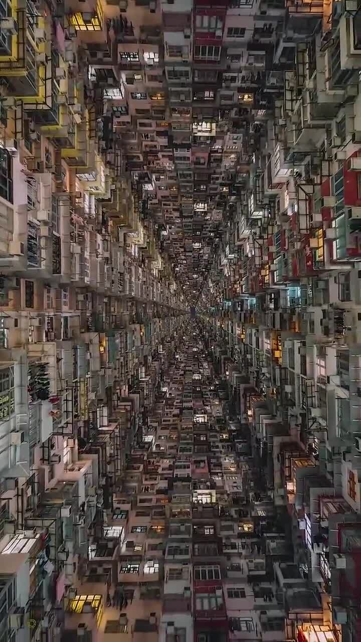 香港住房现状鸽子房图片