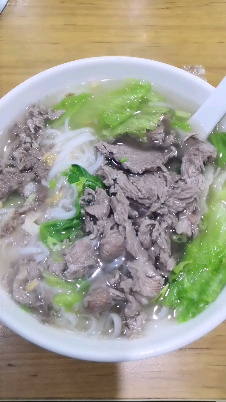 好吃的潮汕牛肉粿条汤,吃了一碗还想再来一碗