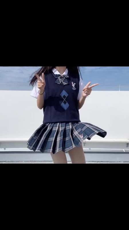 jk素材jk制服艾特一个会为了你放男朋友鸽子的闺蜜-全民小视频