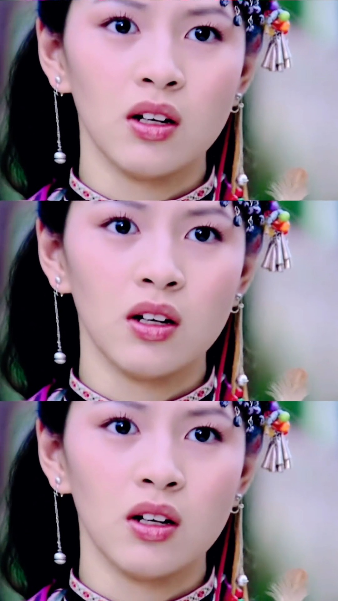 仙剑奇侠传#后来阿奴想起了一切,与唐钰小宝一起许下愿望,双双化作