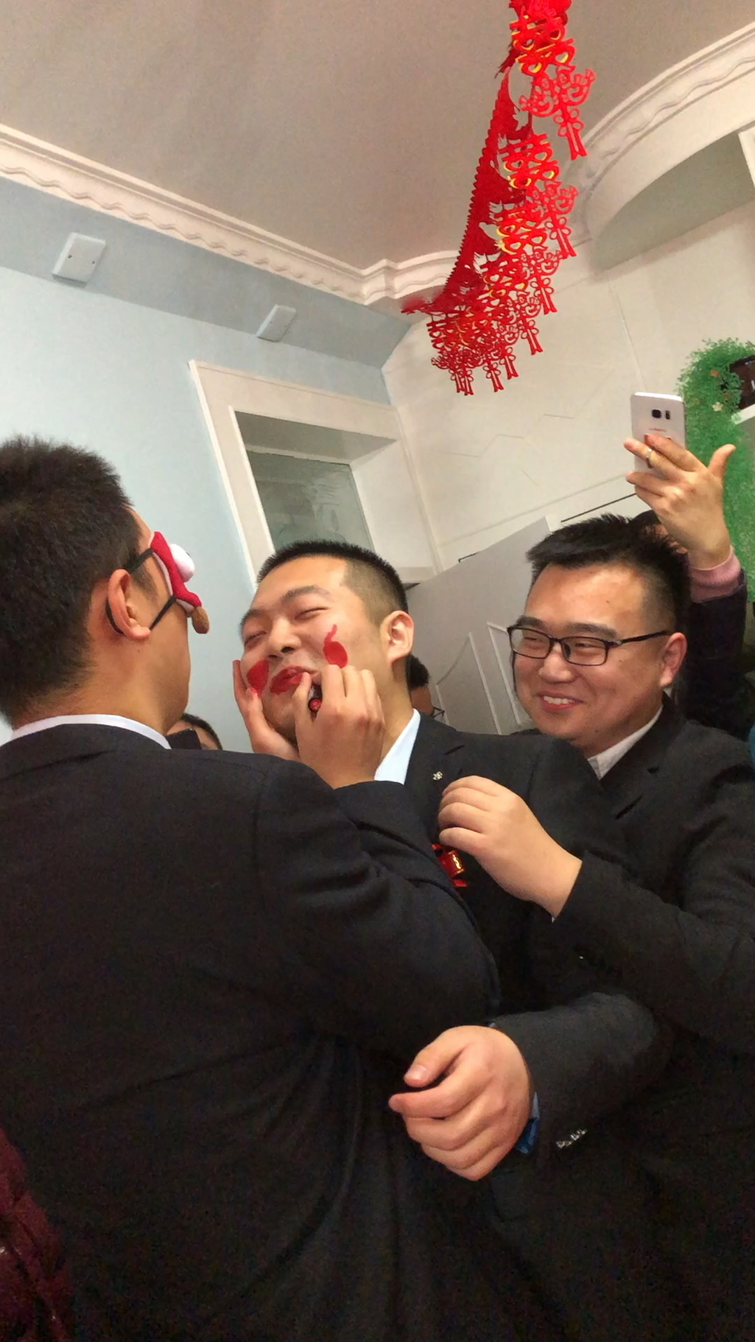 新年新气象#闹伴郎喽,化妆