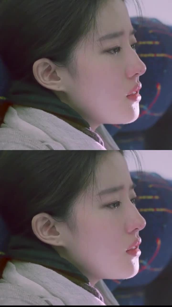 刘亦菲的仙女落泪,你有没有心碎的感觉呢?