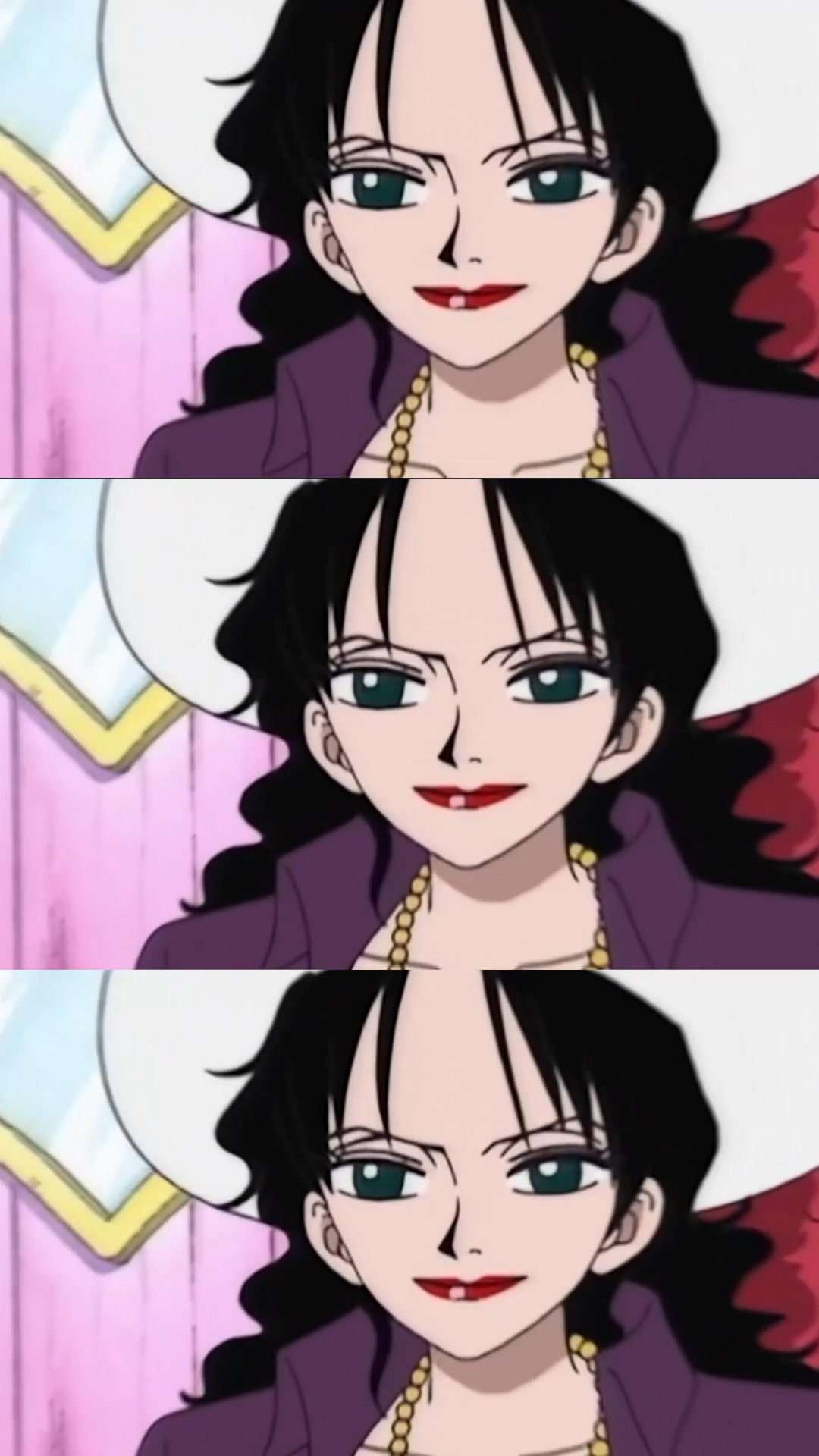 动漫#海贼王:亚尔丽塔吃了滑滑果实的蜕变直接表白了路飞,遭拒绝!